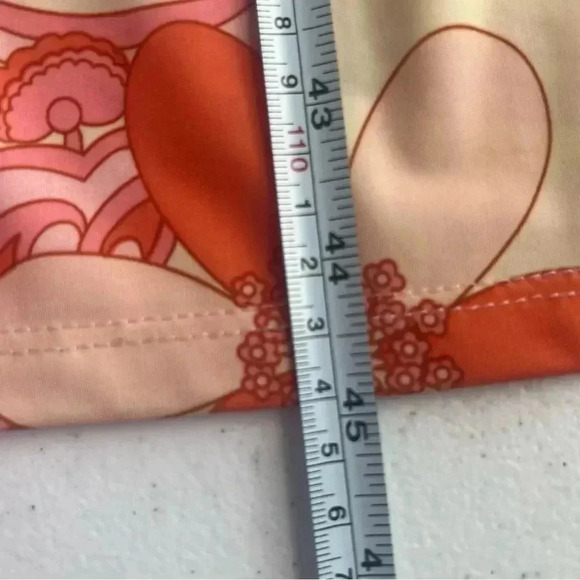 Barami Vintage Vibrant Floral A-Line Summer Dress Sleeveless Flattering‎ Sz S - Picture 13 of 13